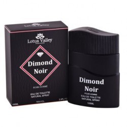 Тоалетна вода за мъже Diamond Noir 100ml - Lotus Valley